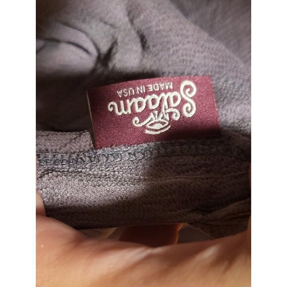 Salaam Made In USA Dusty Purple Harum Oversized Overalls‎ Jumper OSFA - Picture 4 of 4